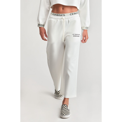 Pantalon droit IRIAGI blanc Pantalon / Jean / Legging  fille