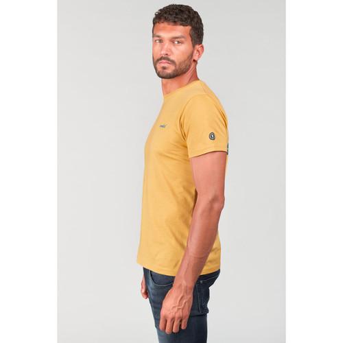 Tee-Shirt WUNTH jaune en coton T-shirt / Polo homme