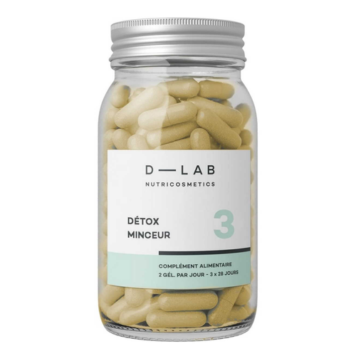 D-Lab - Détox Minceur cure de 3 mois - Complements alimentaires minceur