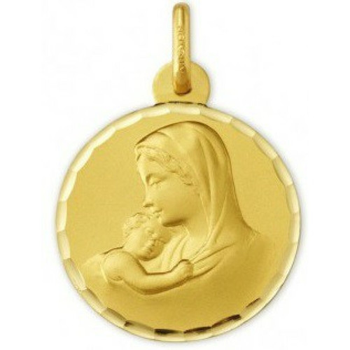 Argyor - Médaille Argyor 1604235N - Or Jaune H1.8 cm 750/1000 - Naissance et baptême