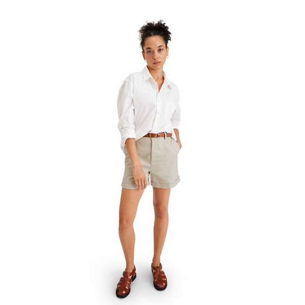 Short  beige en coton Dockers Mode femme