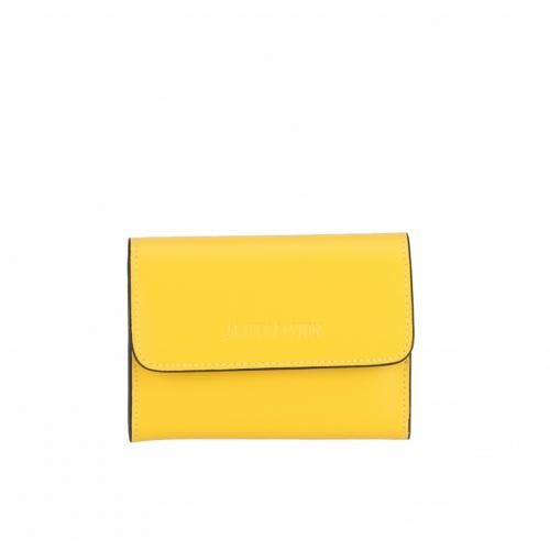 Porte-monnaie en cuir Raquel colza jaune  Jaune Arthur & Aston Mode femme