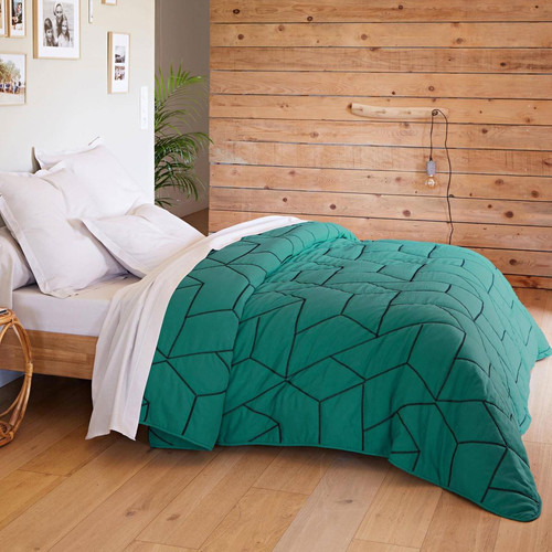 Becquet - Jeté de lit Vert - Couvre-Lit Et Jeté De Lit Design