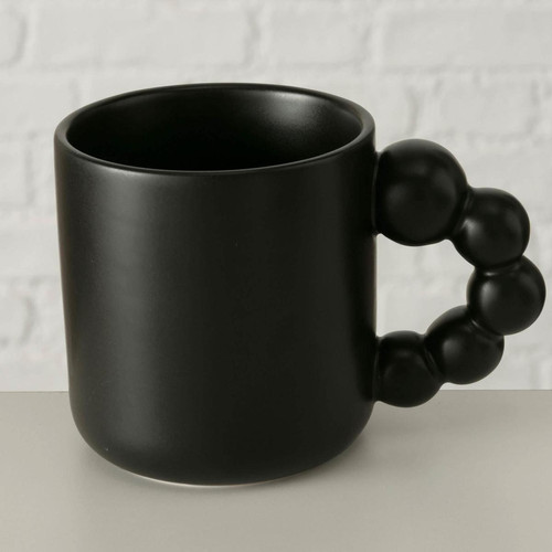 Becquet - Mug en déramique noir - Vaisselle du petit déjeuner