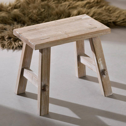 Becquet - Tabouret repose pieds en bois  - Tabouret Design