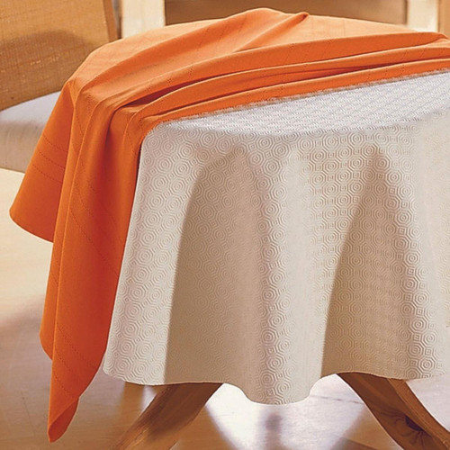 Becquet - Protège Table Blanc - Toiles Cirées Design