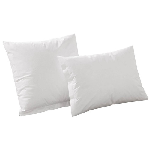Becquet - Protection d'oreiller blanc EVOLON anti punaises de lit et acariens - Couvre lits jetes de lit blanc