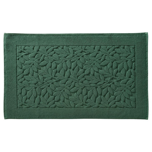 Becquet - Tapis de bain à motifs en Coton Vert - Tapis De Bain Design