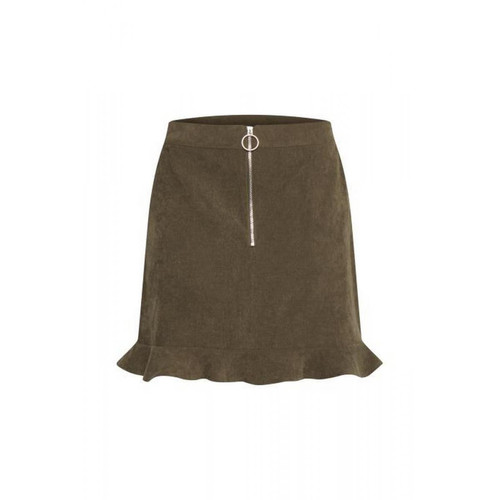 Jupe courte BXELEXIA vert olive B.Young Mode femme