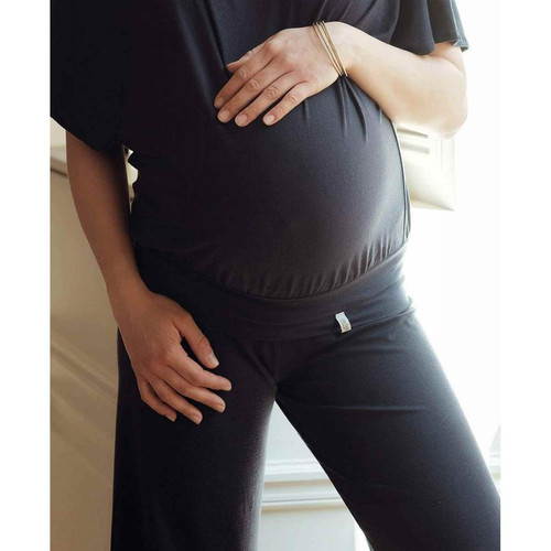 Cache Coeur - Pantalon de grossesse large 7/8 - Culotte Maternité