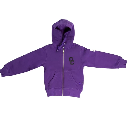 Compagnie de Californie - Sweatshirt Kids Sweat Zip Capuche P Varsi violet - Compagnie de Californie