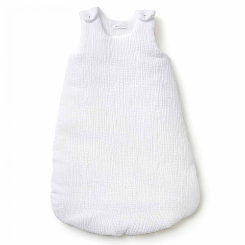 Cocoeko - Gigoteuse bébé double gaze de coton BLANC - Vêtement bébé enfant