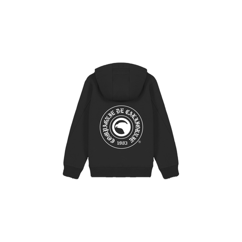 Compagnie de Californie - Sweatshirt noir Kids Sweat Zip Capuche Gotea  - Pull / Gilet / Sweatshirt fille
