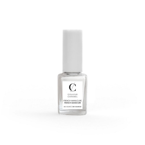 Couleur Caramel - French Manucure -  Blanc - Vernis à Ongles