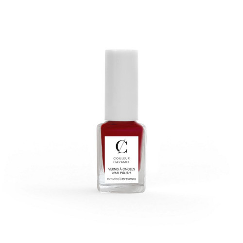 Couleur Caramel - Vernis A Ongles -  Rouge Poinsettia - Vernis à Ongles
