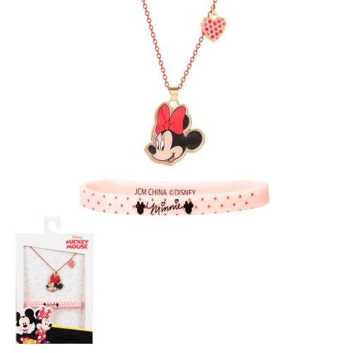 Parure Disney collier et bracelet - Minnie Disney LES ESSENTIELS ENFANTS