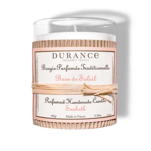 Durance - Bougie Traditionnelle Parfumée Bain de Soleil - Bougies et parfums d'intérieur
