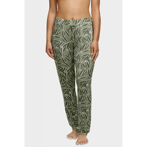 Bas de pyjama - Pantalon - Vert Chantelle en coton modal