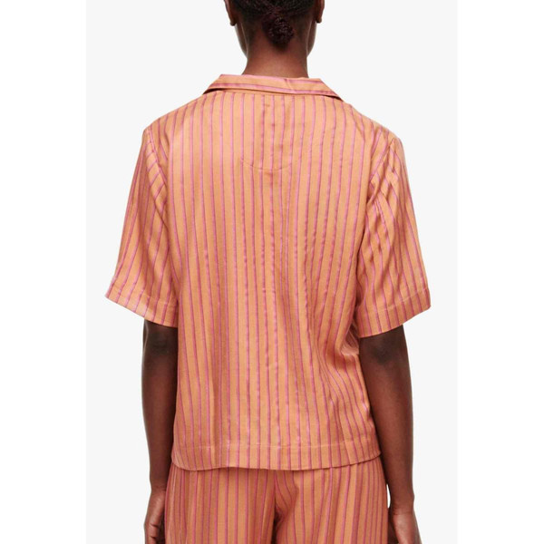 Haut de pyjama - Chemise à manches courtes - Orange Femilet  - ANNA en viscose Femilet