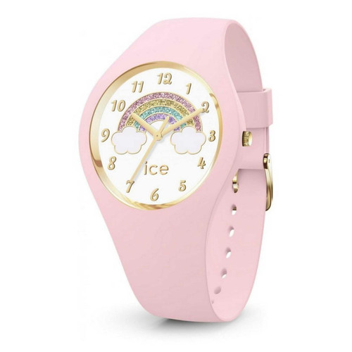 Montre Small 017890 - Fantasia Rainbow pink Ice Watch Rose Ice-Watch LES ESSENTIELS ENFANTS