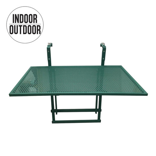 3S. x Home - Table De Balcon Pliable Vert - Table De Jardin Design