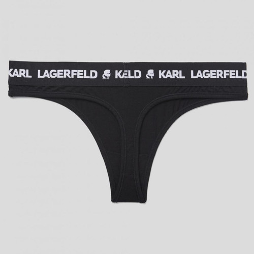 String logote - Noir Karl Lagerfeld Mode femme