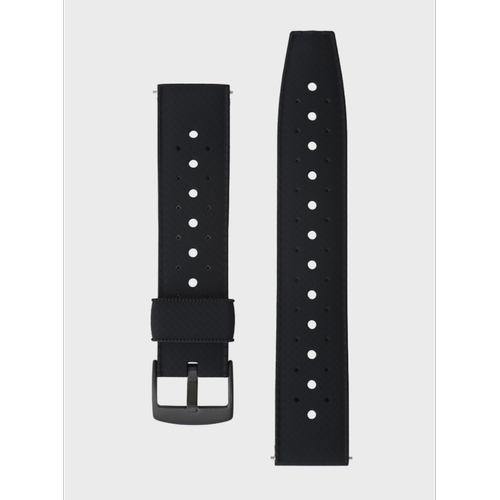 Kelton - Bracelet silicone noir pour montre - Kelton