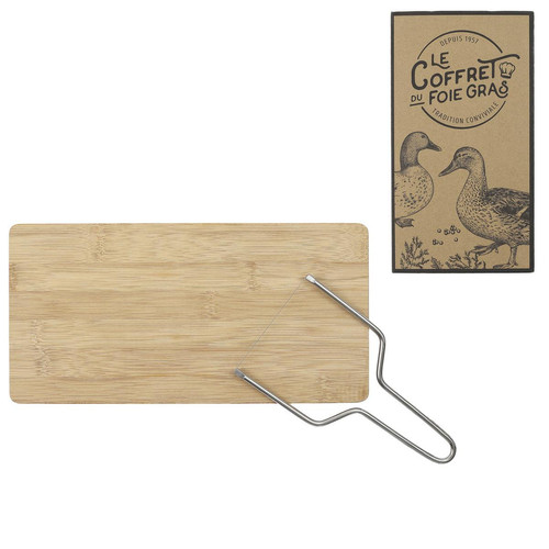 La Chaise Longue - Coffret Foie Gras - Lyre - Planche à Découper  - Accessoires et meubles de cuisine Design