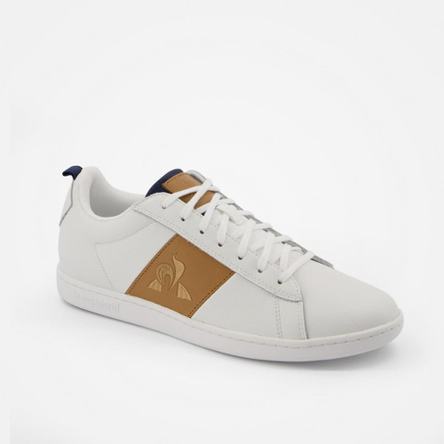 Le coq sportif - Baskets COURTCLASSIC TWILL Blanc - Chaussures homme