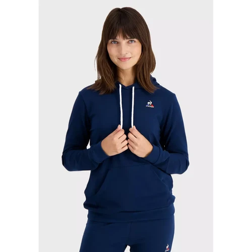 Le coq sportif - Sweat à capuche ESS N°2 W Bleu - Le sport femme
