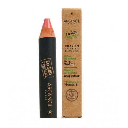 Le lab végétal - Crayon Pour Les Lèvres & Les Joues - Rose Litchi - Lèvres