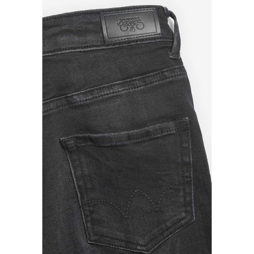 Jeans  power skinny taille haute, longueur 34 en coton Le Temps des Cerises