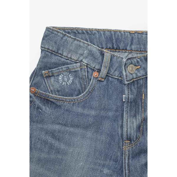Jeans loose, large ARNAU, longueur 34 bleu en coton Le Temps des Cerises
