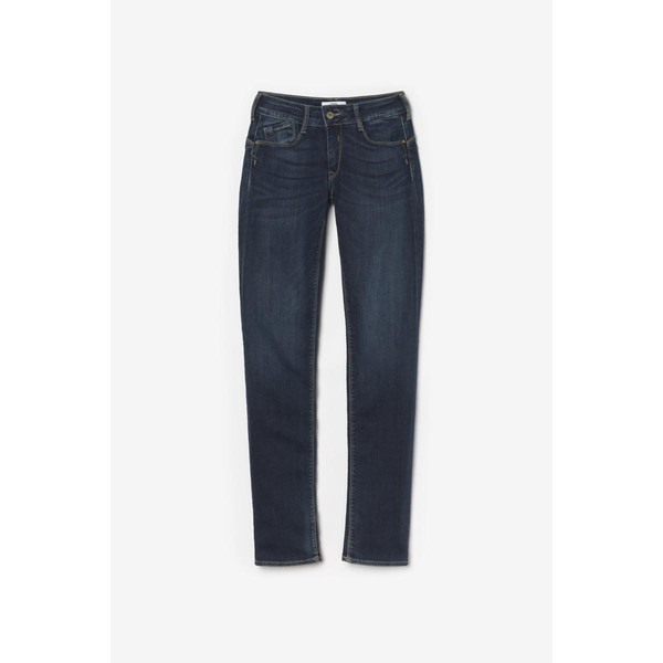 Jeans push-up regular, droit PULP, longueur 34 bleu en coton Gigi Le Temps des Cerises