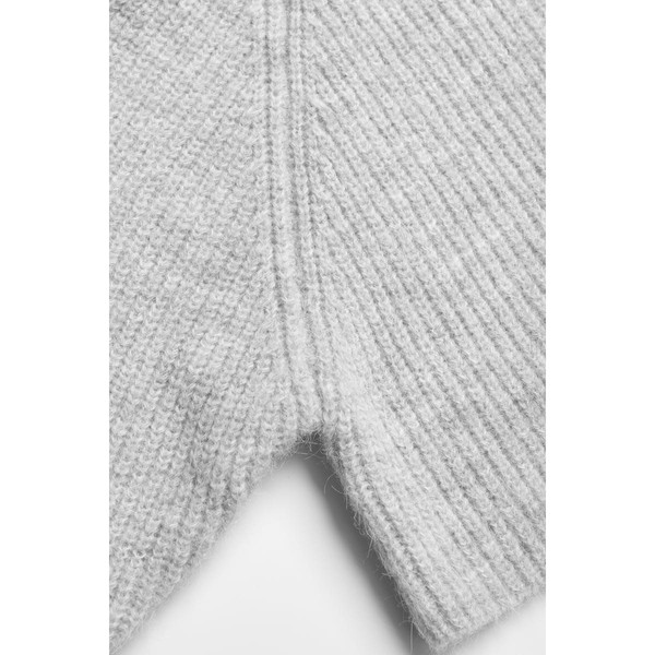 Pull Saiagi gris clair en coton Pull / Gilet / Sweatshirt fille