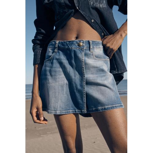 Short en jeans MONACO bleu Le Temps des Cerises Mode femme