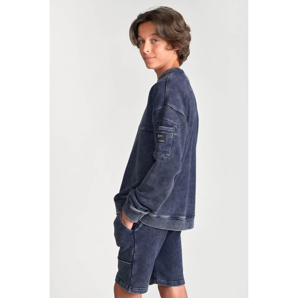 Sweat-Shirt JONBO bleu en coton Pull / Gilet / Sweatshirt garçon