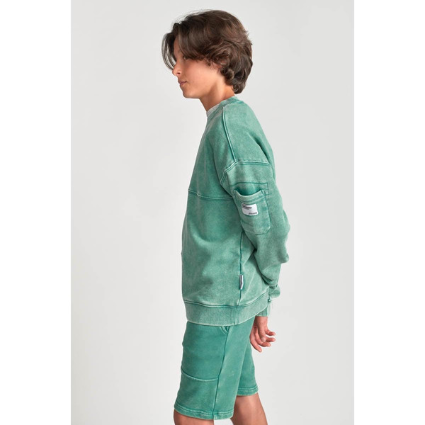 Sweat-Shirt JONBO vert en coton Pull / Gilet / Sweatshirt garçon