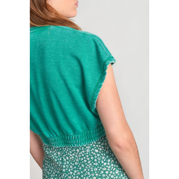 Sweat-Shirt NAELLEGI vert en coton Pull / Gilet / Sweatshirt fille