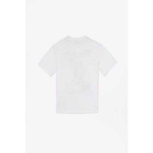 T-shirt Gaspabo blanc imprimé en coton Le Temps des Cerises