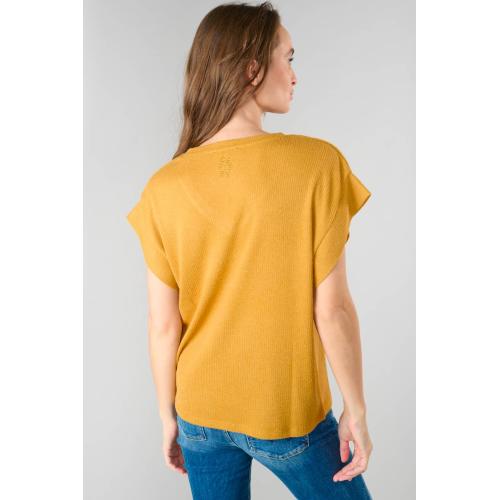 Tee-Shirt NARCISS jaune Lucy T-shirt manches courtes