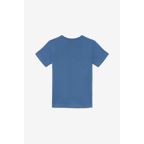 Tee-Shirt OLIVBO bleu en coton Le Temps des Cerises