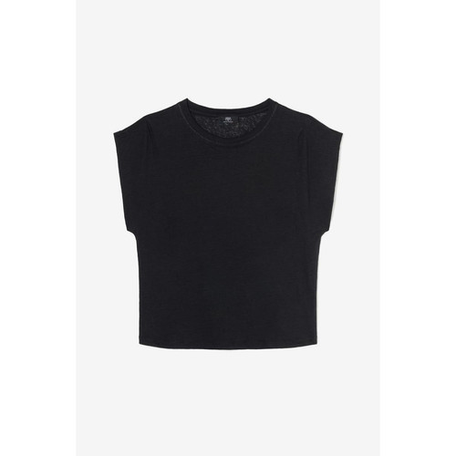 Le Temps des Cerises - Tee-Shirt MUFLIER  - T shirts manches courtes femme noir