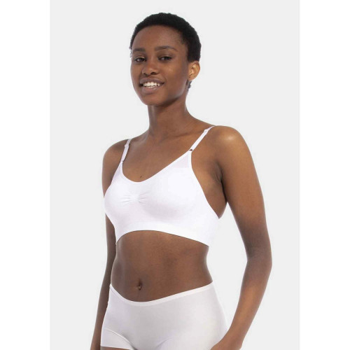 Soutien-gorge Confort bretelles fines sans armature Blanc Magic Body Fashion Mode femme
