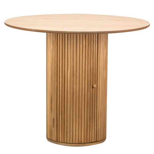 Nordlys - Table a Manger 4 personnes Ronde Bois - Table Design