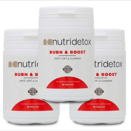 Nutridetox - Burn & Boost - X3 - Compléments Alimentaires