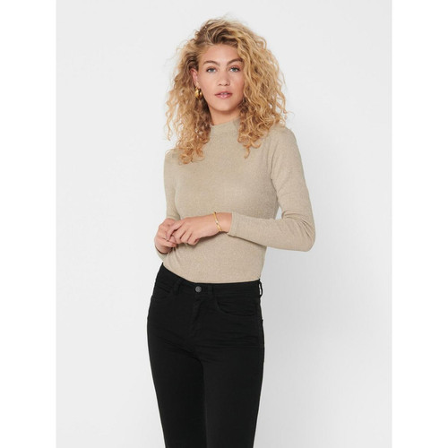 Only - Tops beige - Blouses manches courtes femme beige