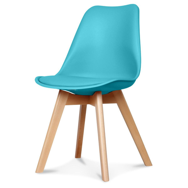 Chaise Design Style Scandinave Turquoise HADES 3S. x Home