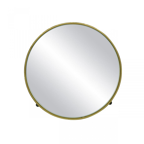Pomax - Miroir En Métal BEAUTIFUL 22cm - Décoration : Rentrée prix minis