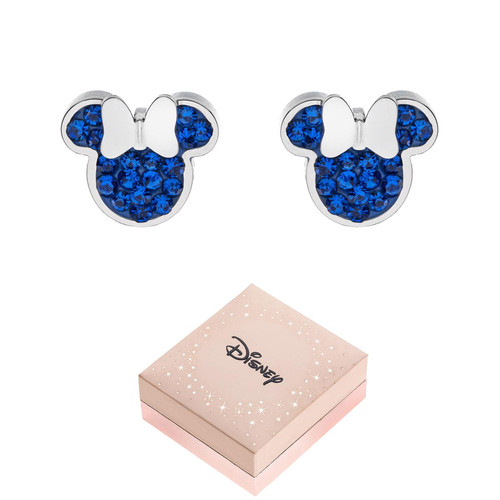 Boucles d'oreilles Disney - Minnie ornées de Cristaux scintillants  Disney LES ESSENTIELS ENFANTS